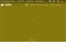 Tablet Screenshot of masterfreight.com